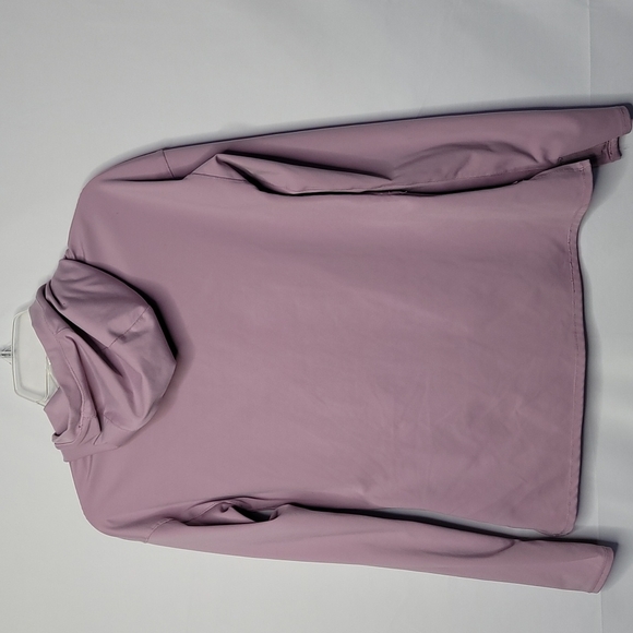 NWOT Yogalicious Lux purple hoodie workout long sleeve sweatshirt sz Small - Picture 7 of 7